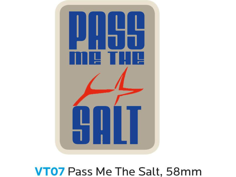 PASS ME THE SALT Sticker