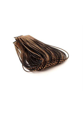 Sili Legs - Perfectly Barred Chrome - Copper/Black