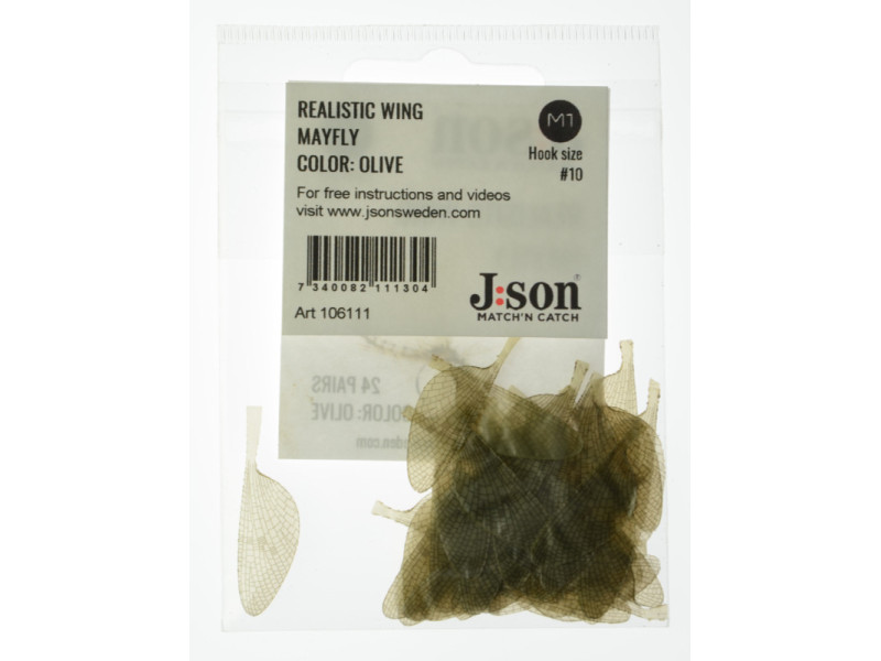 Realistic Wing MayFly - Olive