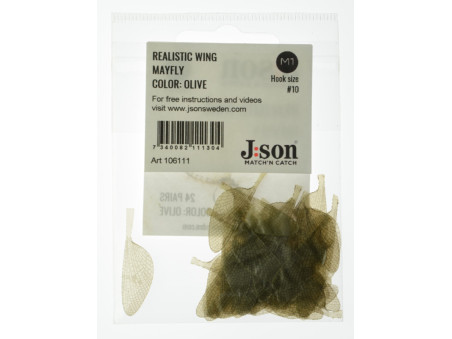 Realistic Wing MayFly - Olive