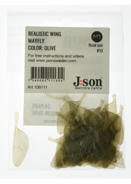 Realistic Wing MayFly - Olive