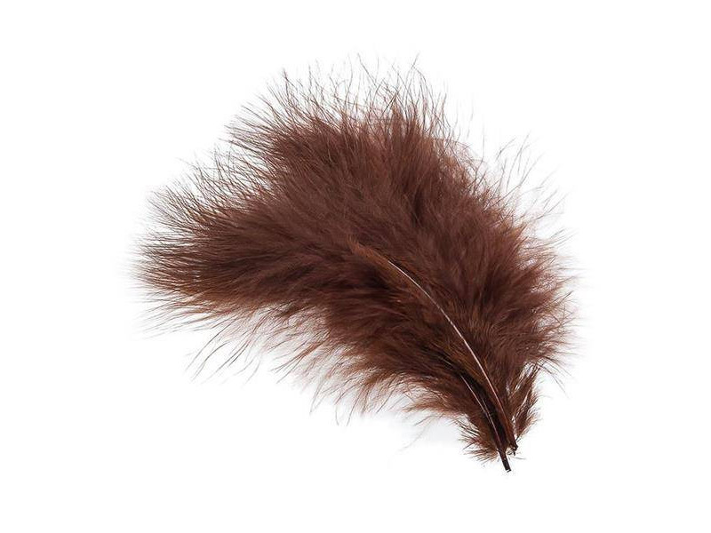 Select Marabou Plumes - Brown