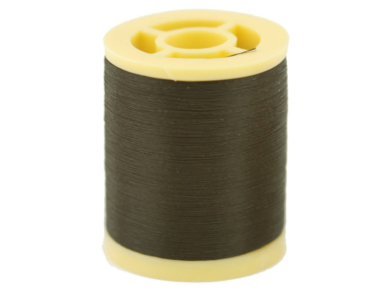 Marc Petitjean Split Thread 4-Pack - Black, Grey, Tan, And Olive For Fly Tying