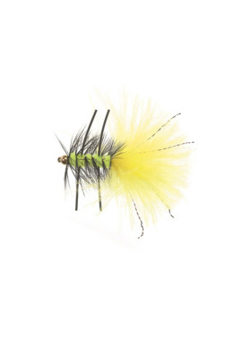 BH Rubber Leg Wooly Fl Yellow