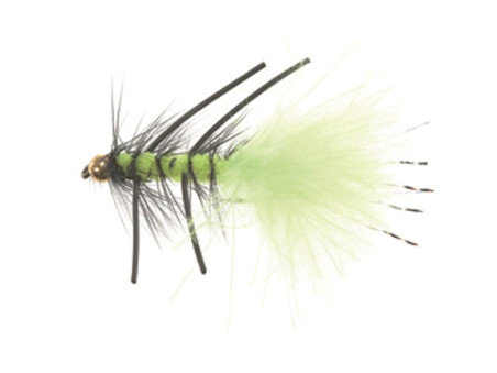 BH Rubber Leg Wooly Fl Green