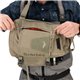 Simms Tributary Sling Pack Tan - in use
